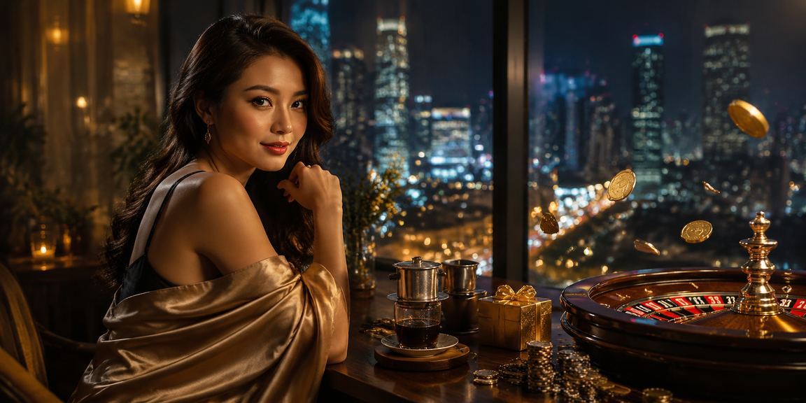 Người dùng Hà Nội thư giãn với Roulette online bên cạnh cà phê sáng