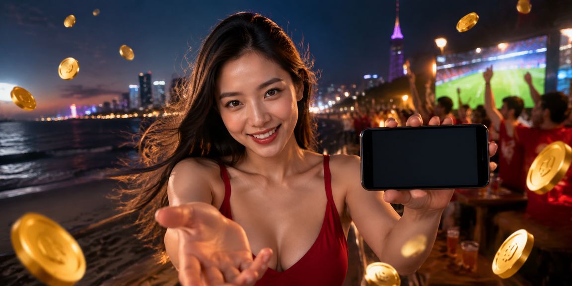 Người dùng Sài Gòn chơi casino di động tại bãi biển và nhận ưu đãi khuyến mãi